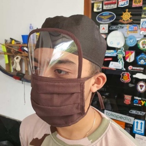 Masker face shield