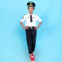 seragam pilot anak